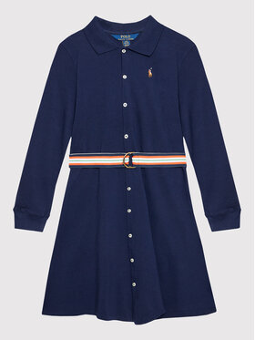 Polo Ralph Lauren Polo Ralph Lauren Sukienka codzienna 313877726003 Granatowy Regular Fit