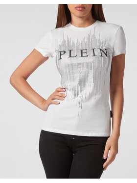 PHILIPP PLEIN PHILIPP PLEIN T-Shirt 1265 Bílá Regular Fit