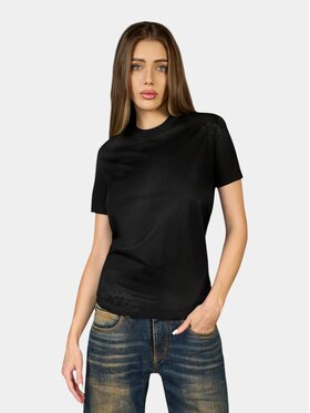 MADE BY SOCIETY MADE BY SOCIETY T-Shirt Tricou EVENT - T27362 Czarny Basic Fit