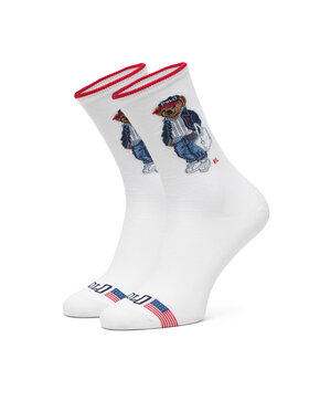 Polo Ralph Lauren Polo Ralph Lauren Дълги чорапи 455P10250001 Бял