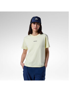 Rossignol Rossignol T-Shirt W Graphic Waterfall Tee Żółty jasny Relaxed Fit
