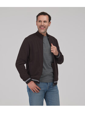 Lee Cooper Lee Cooper Bluza NEIMAR Brązowy ciemny Regular Fit