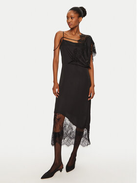 Munthe Munthe Kokteilinė suknelė 244131424444 Juoda Slim Fit