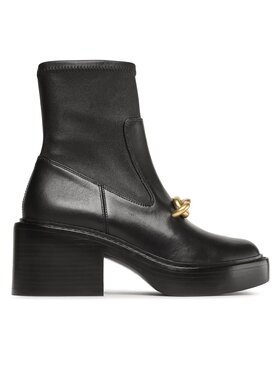 Coach Coach Ботильйони Kenna Leather Bootie CK031 Чорний