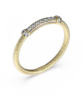 Guess Guess Pierścionek JUBR05398JWYG56 Złoty