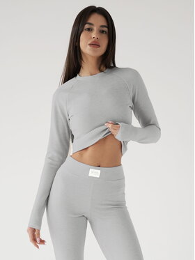 MissDenim MissDenim Longsleeve Cozy Szary Second Skin Fit