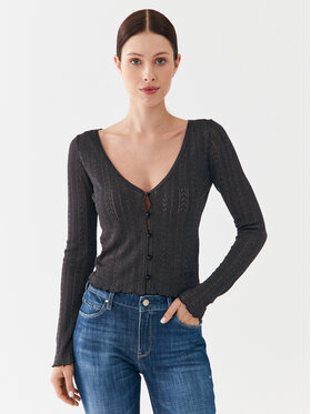 Guess Guess Kardiganas W3YR11 Z36L0 Pilka Slim Fit