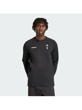 adidas adidas Koszulka techniczna Juventus x Giampaolo Sgura Czarny Loose Fit