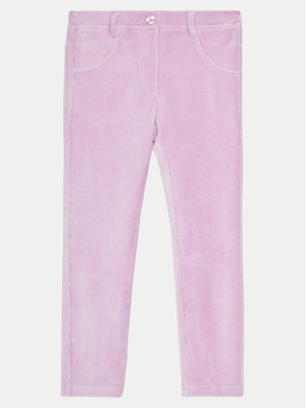 United Colors Of Benetton United Colors Of Benetton Pantaloni din material 4DZBGE00L Violet Regular Fit
