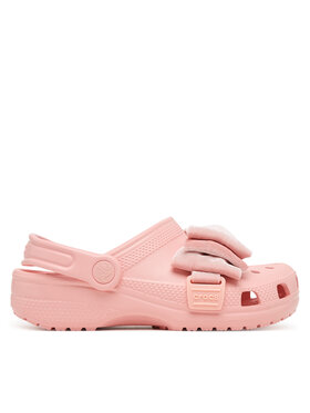 Crocs Crocs Şlapi Classic Bow Clog 211886 Roz