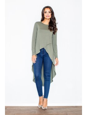 FIGL FIGL Tunika M412 Kaki Regular Fit