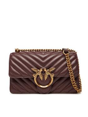 PINKO PINKO Torbica Love One Mini Dc AI 25-26 PLTT 100074 A0GK Tamnocrvena