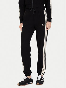 Guess Guess Melegítő alsó V5BB17 KCX52 Fekete Regular Fit