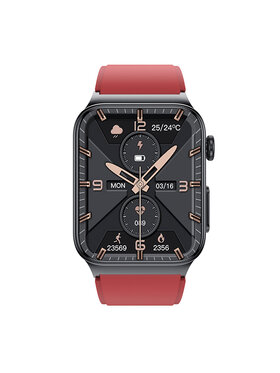 Watchmark Watchmark Smart hodinky Cardio One Červená