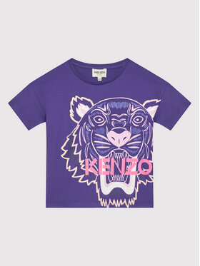 Kenzo Kids Kenzo Kids T-Shirt K15550 D Fioletowy Regular Fit