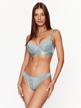 Hunkemöller Nedrček S Kostjo Luna 202672 Modra