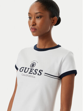 Guess Guess Ежедневна рокля V6GK05 K2988 Бял Regular Fit