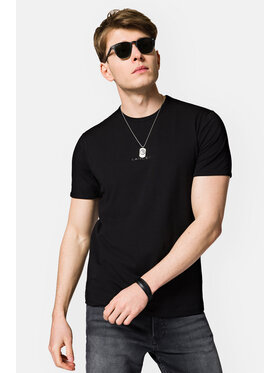 Lancerto Lancerto T-Shirt Steph TS073123000003 Czarny Regular Fit