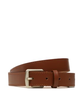 Calvin Klein Calvin Klein Dámský pásek Ck Must Sqr Letter Tip 25Mm Belt K60K611015 Hnědá