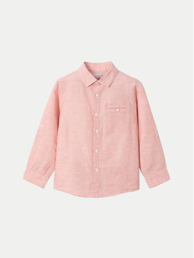 Mayoral Mayoral Camicia 3121 Arancione Regular Fit