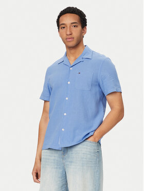 Tommy Jeans Tommy Jeans Cămașă DM0DM23058 Albastru Regular Fit