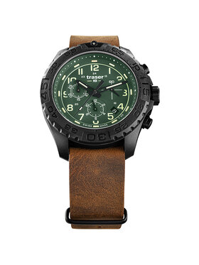 Traser Traser Zegarek TS-109047 Brązowy