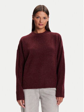 Vero Moda Vero Moda Pullover Boom 10320463 Dunkelrot Loose Fit