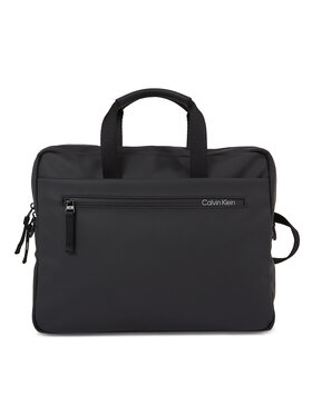 Calvin Klein Calvin Klein Taška na laptop Rubberized Slim Conv Laptop Bag K50K510796 Čierna