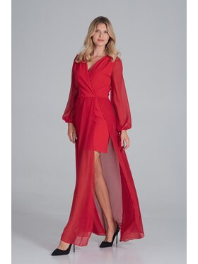 FIGL FIGLFIGL Vestito M850 Rosso Regular Fit