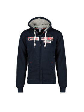 Geographical Norway Geographical Norway Bluza WT1880H/GN-NAVY Granatowy Reglan Fit