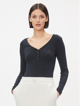 Lee Lee Blúz 112341572 Fekete Slim Fit