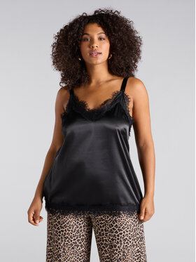 Fiorella Rubino Fiorella Rubino Top D246T000249N033 Czarny Regular Fit