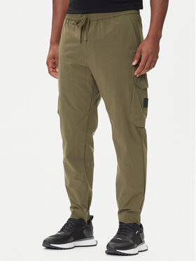 BOSS BOSS Donji dio trenerke T_Urbanex-Cargolight 50508339 Zelena Regular Fit