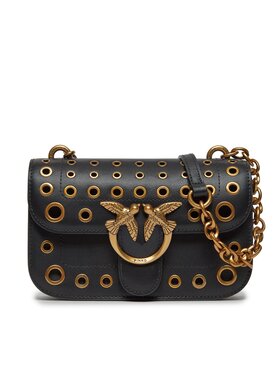 Pinko Pinko Дамска чанта Love Bell Mini AI 23-24 PLTT 100048 A17M Черен