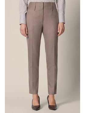 Lancerto Lancerto Spodnie materiałowe Magione SP131126000008 Brązowy Regular Fit
