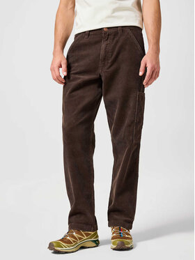 Wrangler Wrangler Spodnie materiałowe CASEY JONES Brązowy Regular Fit
