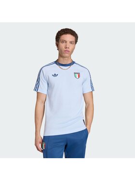 adidas adidas Koszulka techniczna 161929 Niebieski jasny Slim Fit