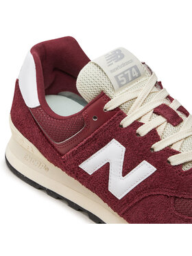 New Balance Superge U574RBK Bordo Rdeča