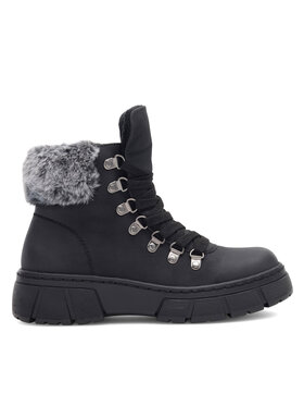 Go Soft Go Soft Trapper stila apavi KATJA WS6157-01 Melns