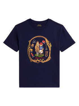 Polo Ralph Lauren Polo Ralph Lauren Тишърт 323A96608001 Тъмносин Regular Fit