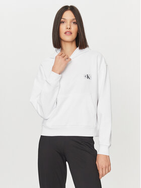 Calvin Klein Jeans Calvin Klein Jeans Sweatshirt J20J222732 Blanc Regular Fit
