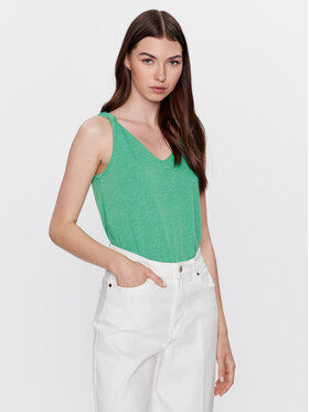 Vero Moda Vero Moda Bluzka Marijune 10281931 Zielony Regular Fit