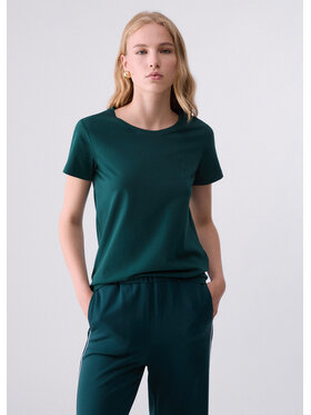 Liu Jo Liu Jo T-shirt TF6240JS923L9298 Verde Regular Fit