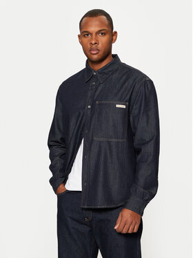 Calvin Klein Jeans Calvin Klein Jeans Jeanshemd J30J326584 Dunkelblau Regular Fit