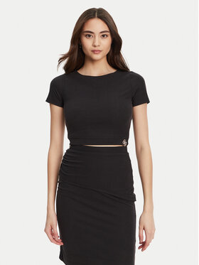 Guess Guess T-Shirt W5YP14 KAQL2 Czarny Regular Fit
