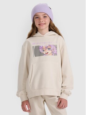 4F 4F Felpa 4FJRAW25TSWSF2294-11S Bianco Oversize