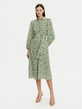 Weekend Max Mara Weekend Max Mara Vestito chemisier Wales 2515221122 Verde Regular Fit