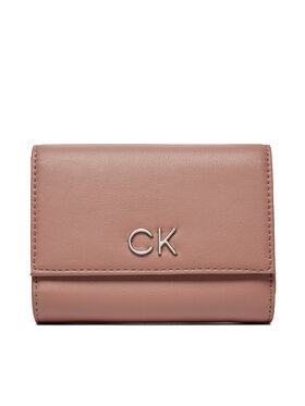 Calvin Klein Calvin Klein Suur naiste rahakott Re-Lock Trifold Md K60K608994 Roosa