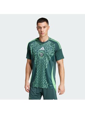 adidas adidas Koszulka techniczna Algeria 24 Away Jersey Zielony Regular Fit