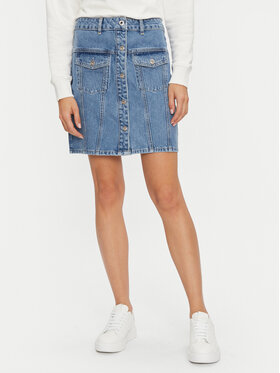 Karl Lagerfeld Jeans Karl Lagerfeld Jeans Džínová sukně 246J1202 Modrá Regular Fit